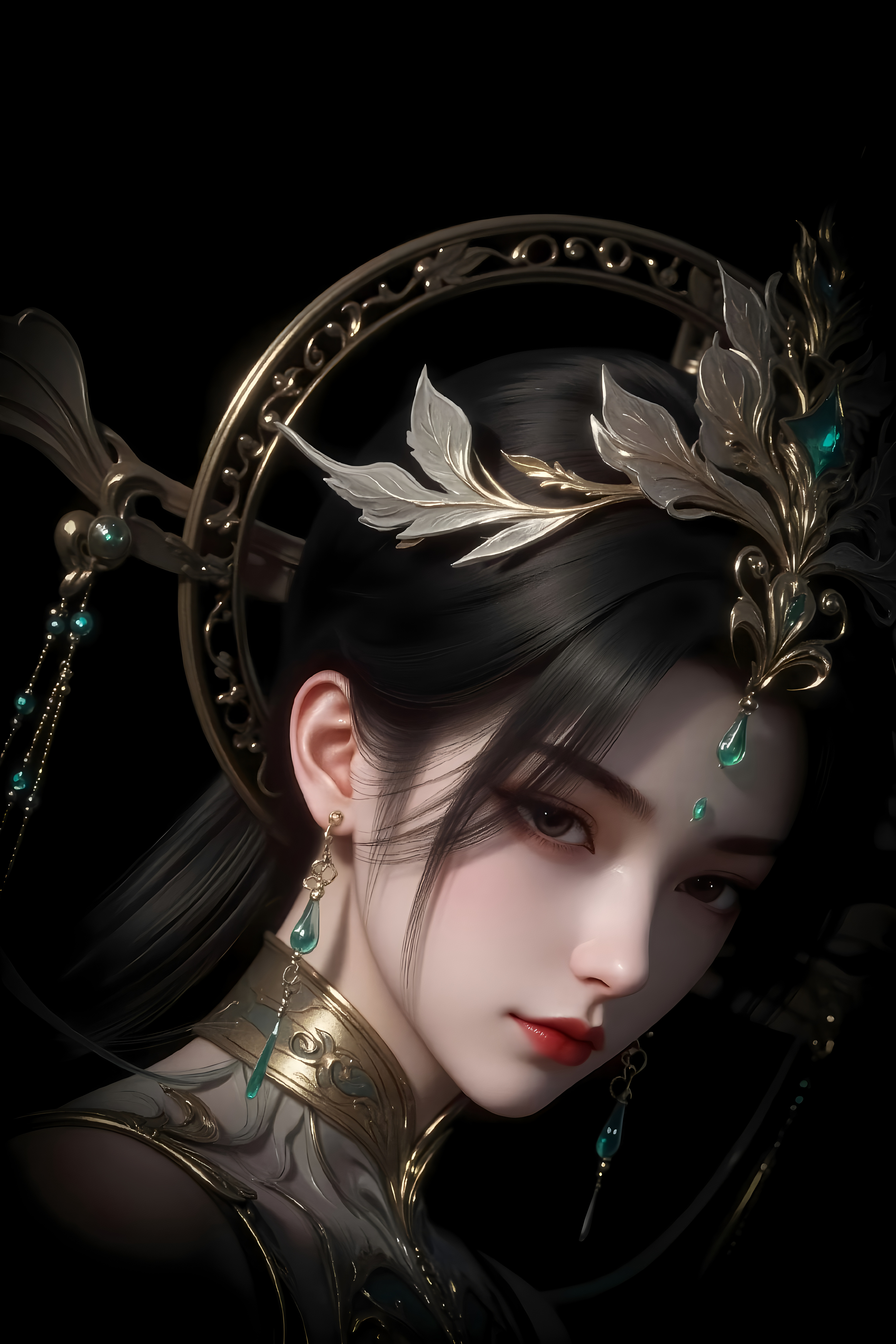 完美世界-柳神4K竖屏壁纸：与花粉女帝、狠人大帝并称“玄幻三大女帝”！