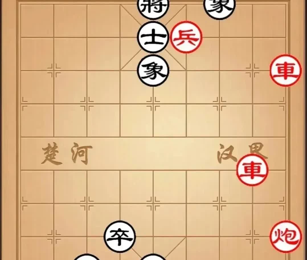 唉呀，这三卒盖顶多点杀可真难解，尽管红棋多车多炮也没有三头六臂呀，顾得了头顾不了