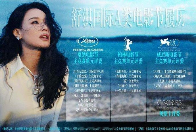 舒淇已经是nextlevel了天呐！舒淇简直开挂了吧。首作就拿釜山最佳导演，这