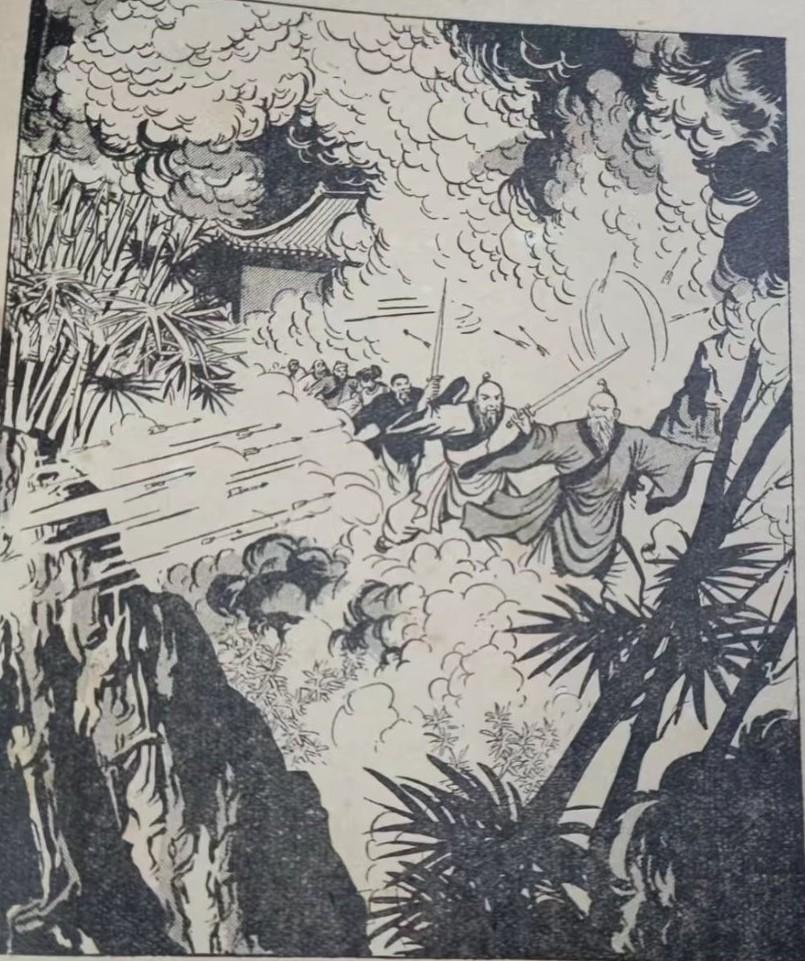这是《射雕英雄传》里面哪个章节？相信能猜出来的没有几个！画面最右边两位老者感觉