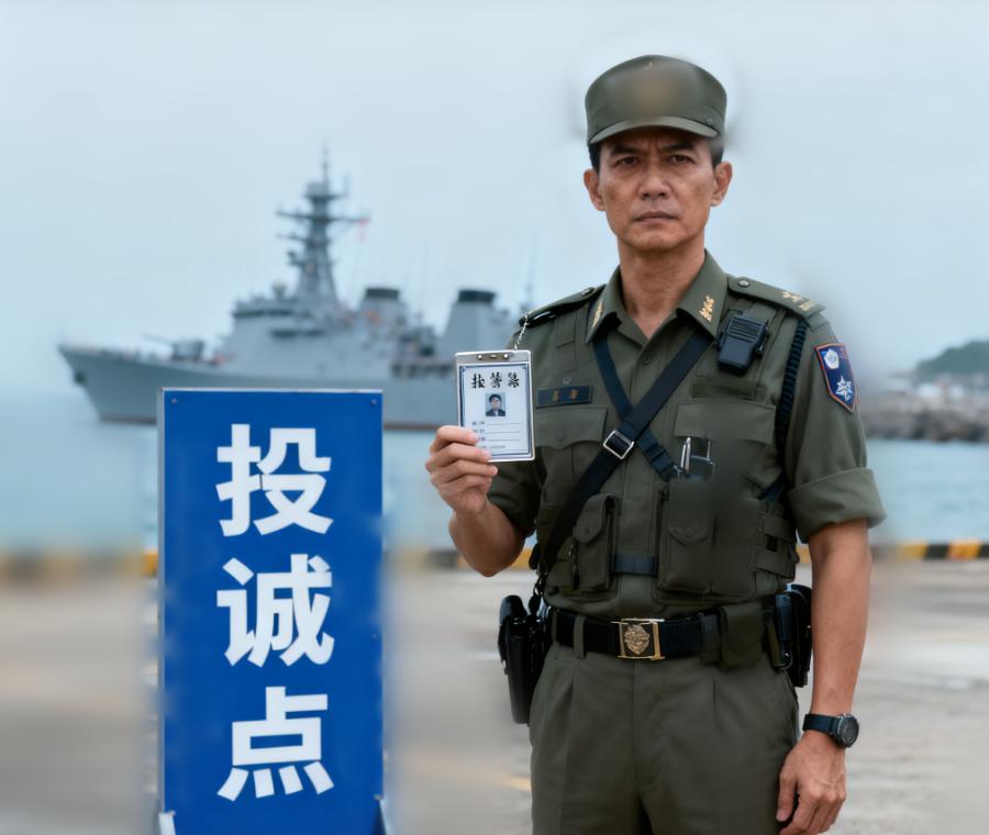 设立台军投诚点，先期开展投诚工作有台军退役人员想到大陆享受解放军退役人员待遇