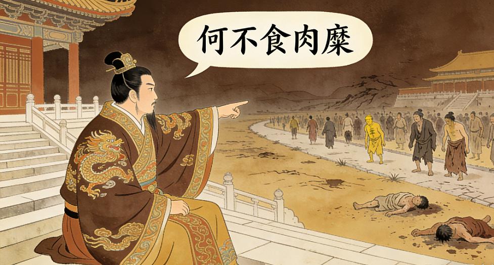 李诞觉得失业可能是好事，就是何不食肉糜的翻版！历史上有些成语，或者事件，初看