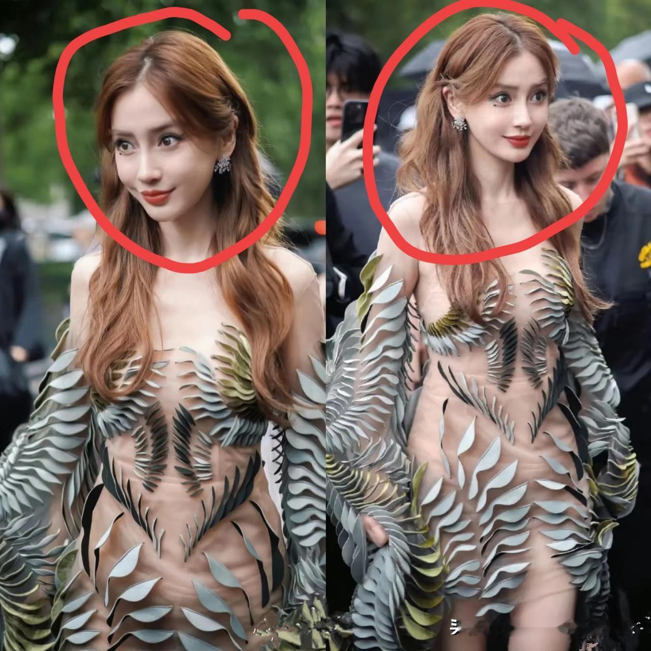 你们发现没?Angelababy这次变了！感觉不像她之前的样子了！乍一看