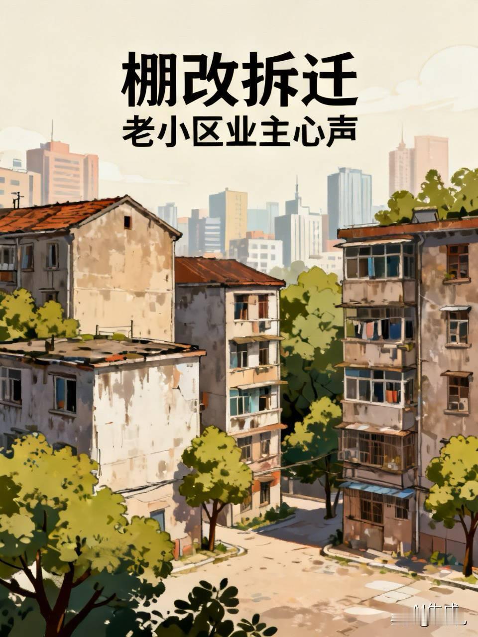 现在房东们最盼望的大利好还是棚改拆迁，把老房子给拆掉。问了很多老小区的业主。