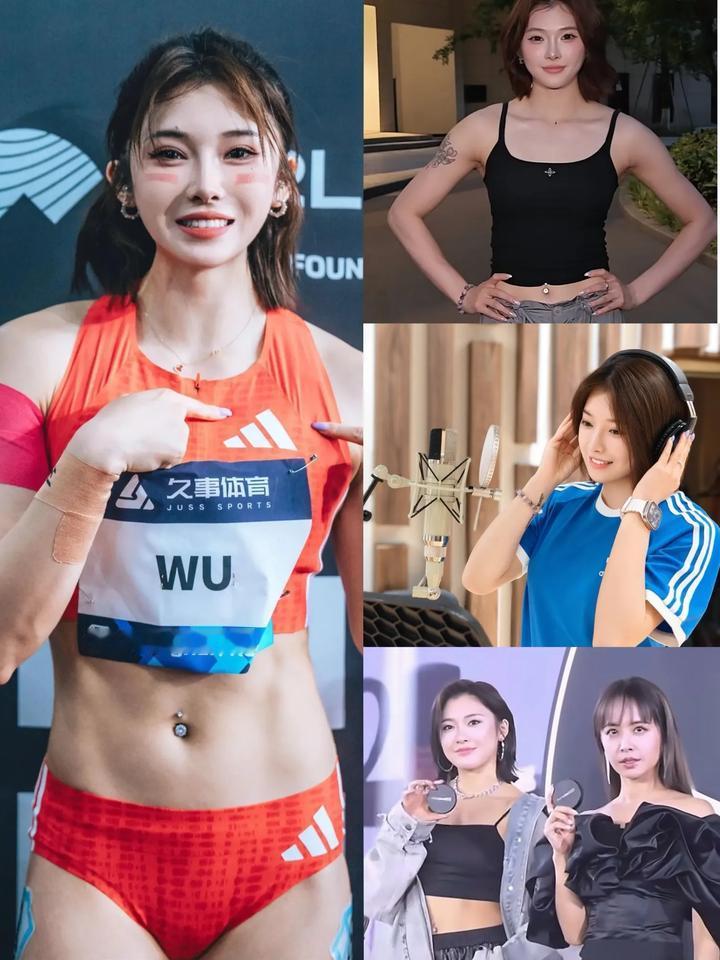首个单曲播放过亿！吴艳妮再次用实力证明，她不是网红。她的主业是短跑运动员，没