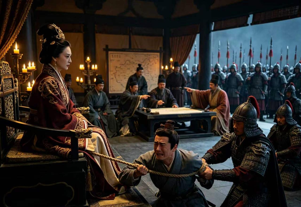 300年，亲手害死愍怀太子司马遹的皇后贾南风，转眼就栽在了她曾经放过的王爷手里。