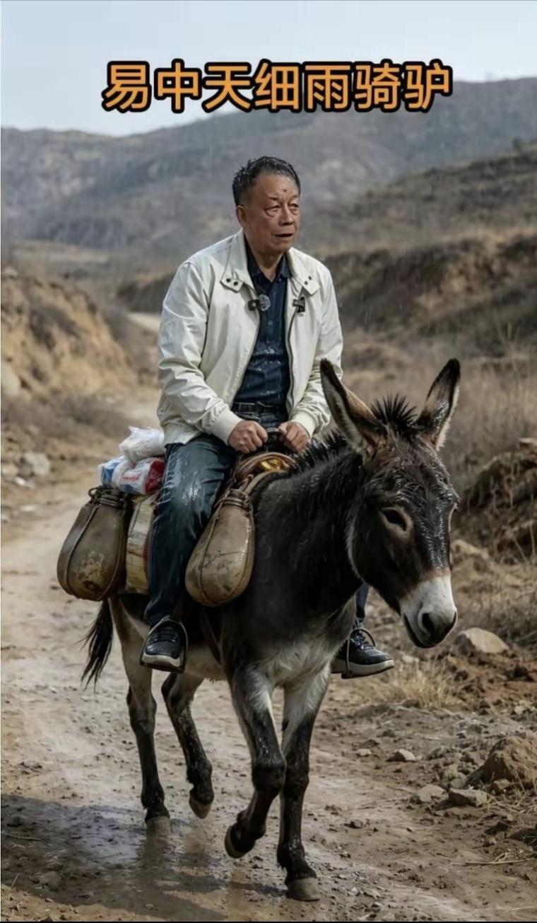 “细雨骑驴入剑门”这张图，最近网上爆火，而其主角，正是文化名人易中天。202