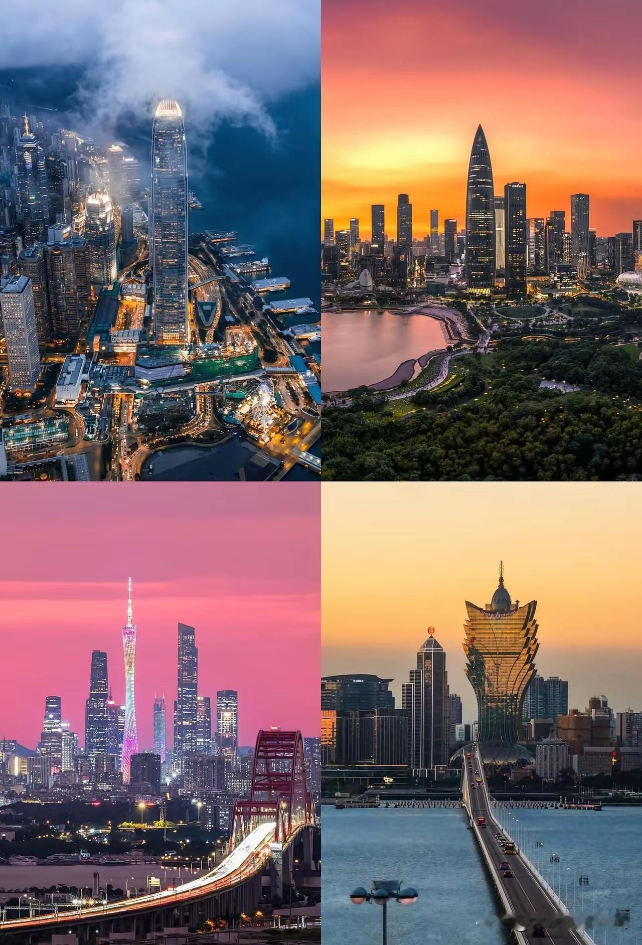 在大湾区逛一圈，才懂什么叫“中国速度”。5.6万平方公里的地儿，挤出14万