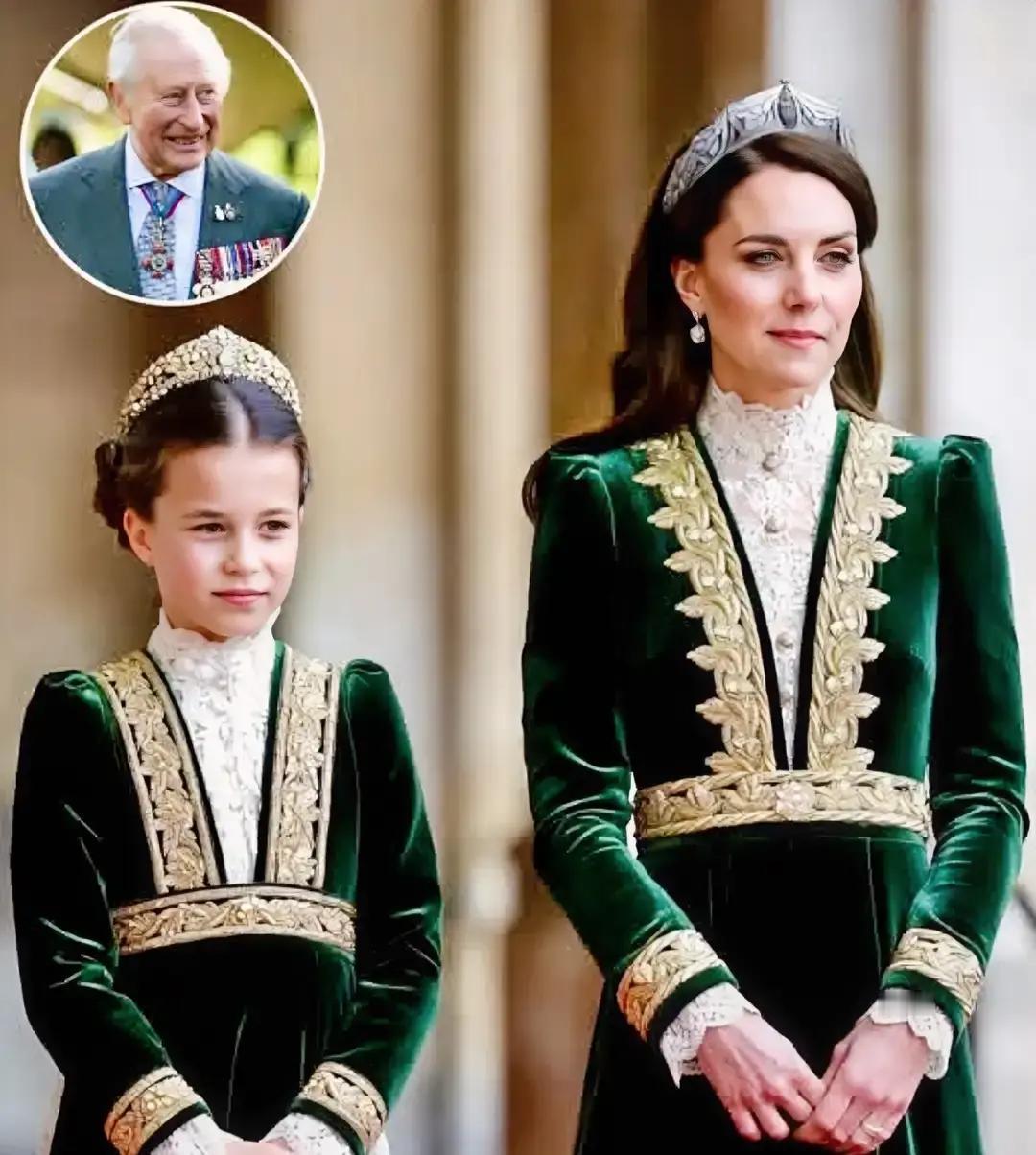 圣诞礼拜刚结束，凯瑟琳和夏洛特的红绿同框冲上热搜。我盯了十分钟路透，发现母