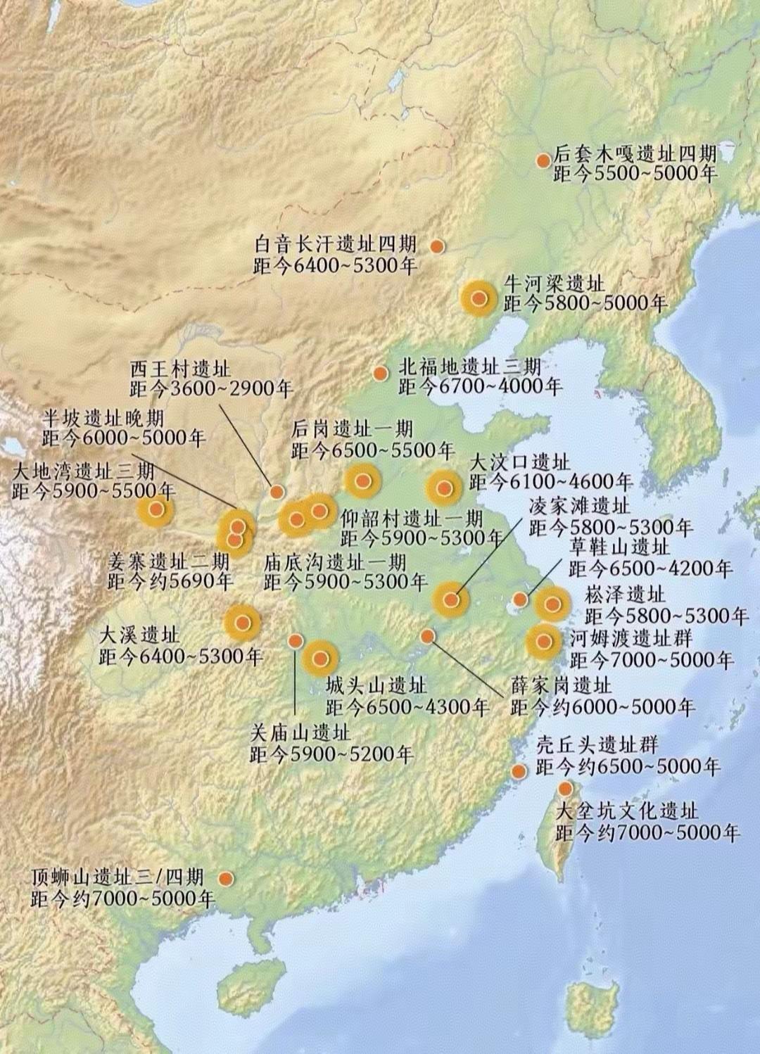 就这样丰富多彩的上古文化遗址，整个西方都还在质疑我们拥有五千年文明文化。不对，