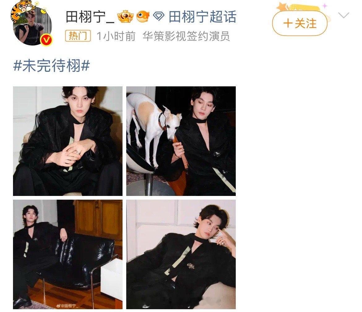 田栩宁空降超话，现在营业比以前勤快太多了[doge]​​​