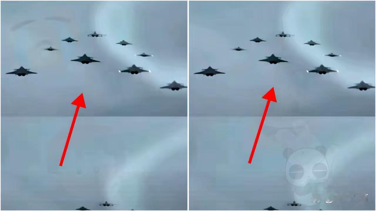 我今天刷到那个视频的时候，手里的烟差点掉裤子上——1架歼-16D后面跟着9架歼