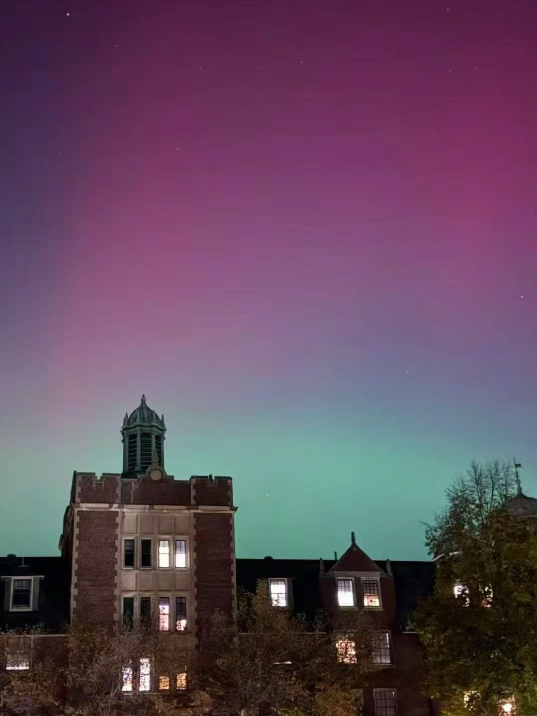 最美夜景应该就是极光了吧。分享城市夜景银河星空回忆旅游足迹