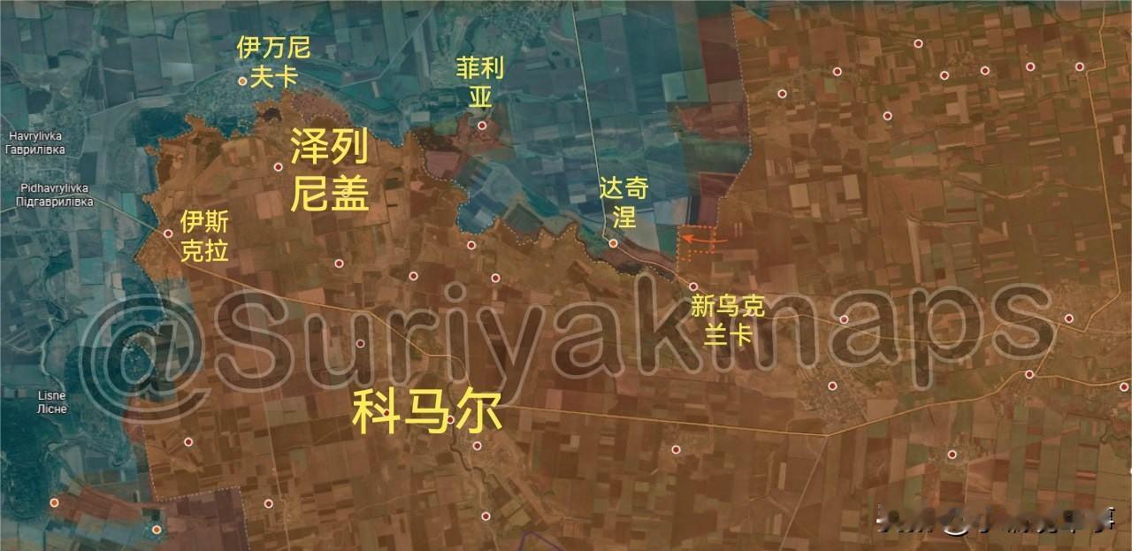 10月14日—15日俄乌最新战报：1.顿涅茨克州-第聂伯罗彼得罗夫斯克州前线