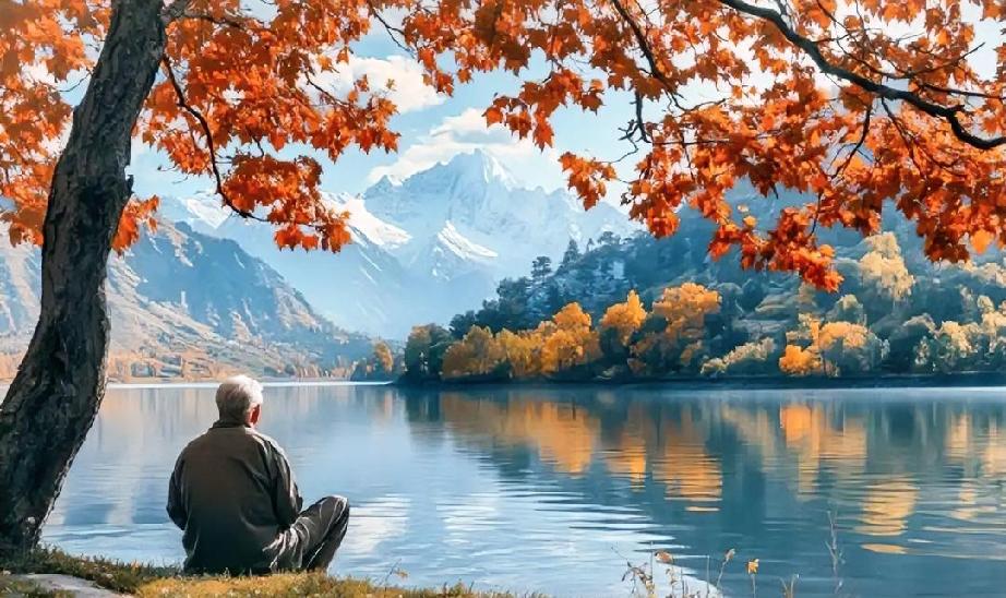 朋友的老公爹被送去了养老院。前两天遇到她，家长里短闲聊了一会，突然想起来她公爹