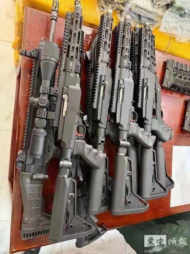 柬埔寨凌晨截获840公斤毒品和49支枪，7人全中国人，有人纹龙画虎​​​