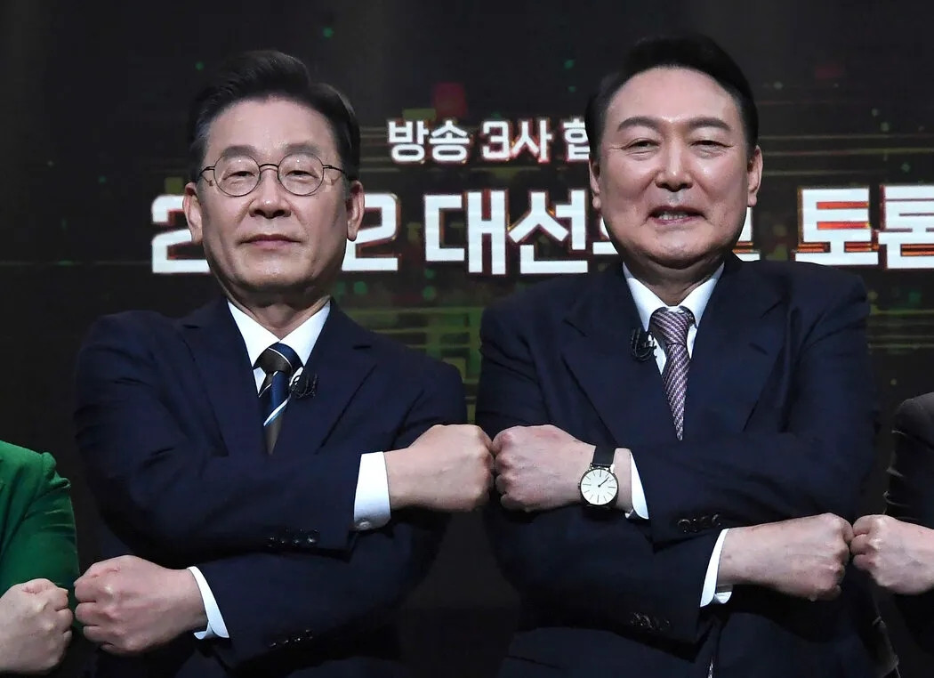 6月3号，韩国即将举办总统大选，但在总统大选之前的这几周，韩国内部弥漫着严重的反