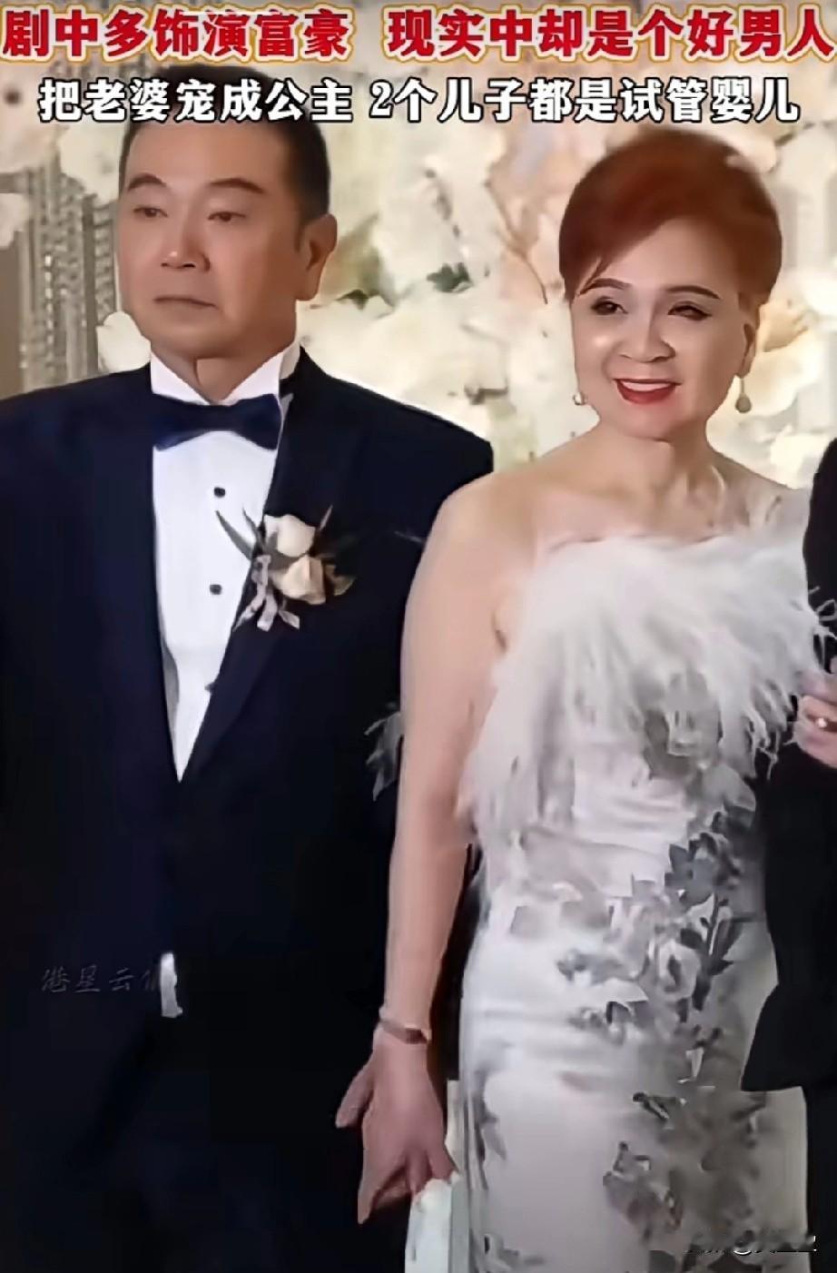 宠妻者风生水起张晨光天生一对显福气的大耳垂，常在剧中饰演富豪。现实中他与圈外