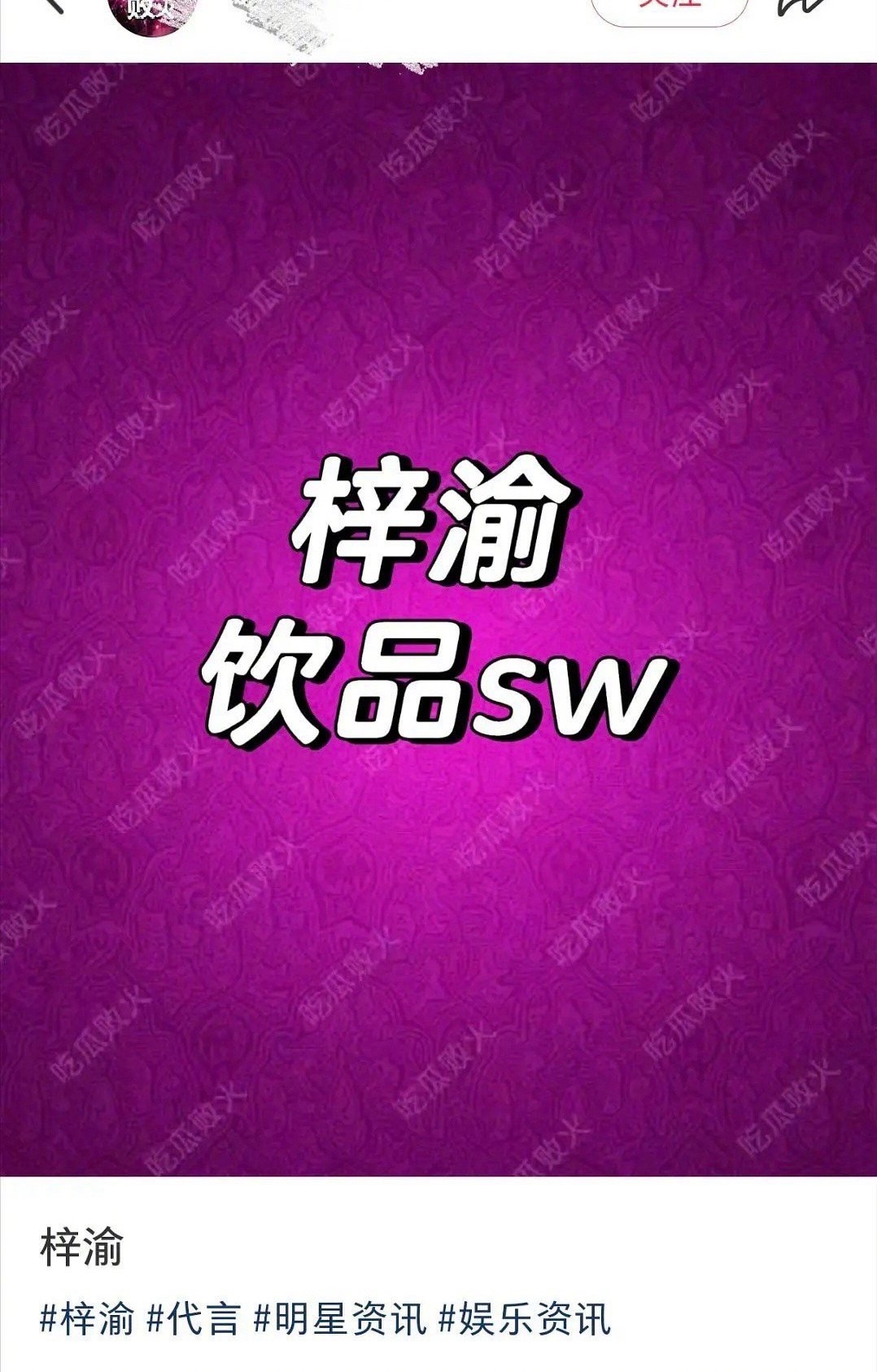 梓渝拿下vitayoung活力维他命，李子园子品牌，新生代首个商务，这个商务什么