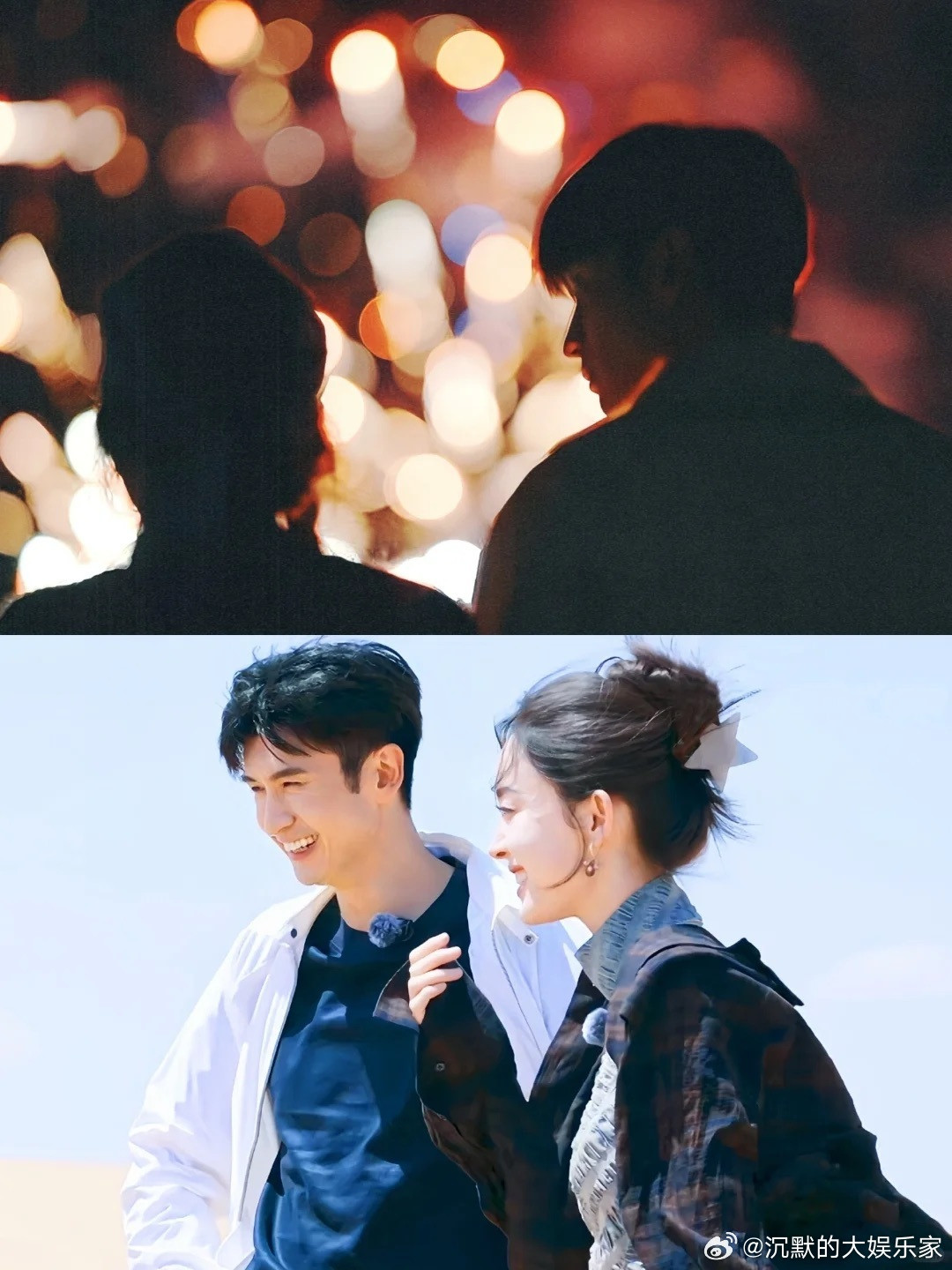 我也好嗑这对CP！从《旅行任意门》他俩的互动就开始粉上了。张云龙对娜扎真的好体贴