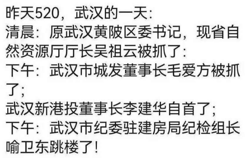 武汉最近这么热闹吗？