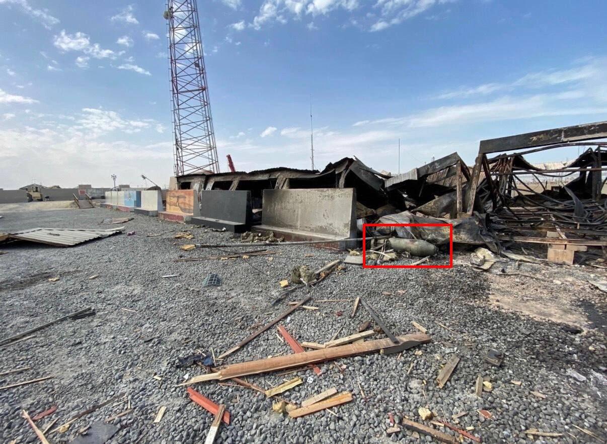 普遍认为伊朗对科威特营地的轰炸是无人机的战果，6名美国军人丧生。但是有人从现场