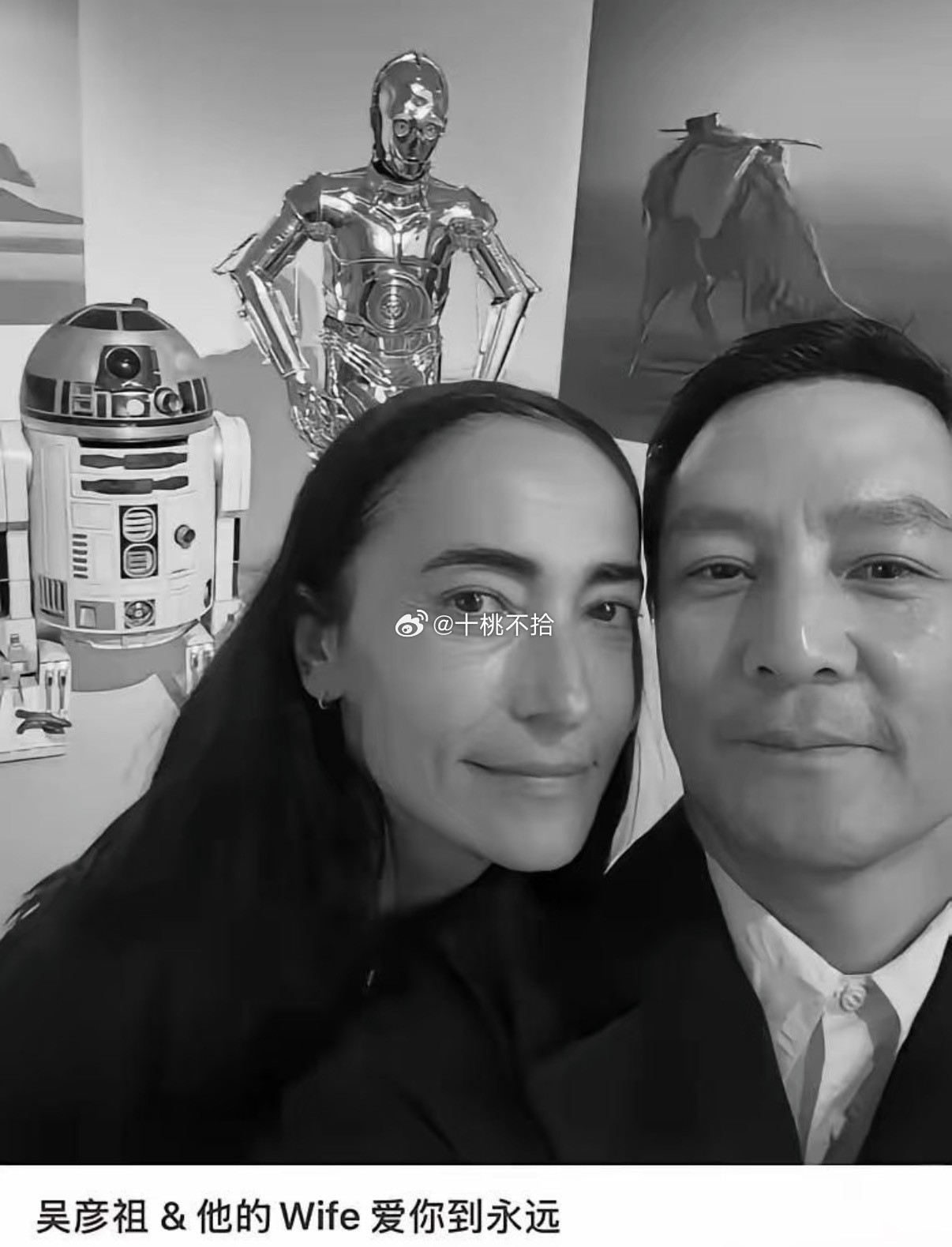 吴彦祖说他十年都没碰过老婆了，开始我还不相信，但是看到吴彦祖老婆的照片后，我就深