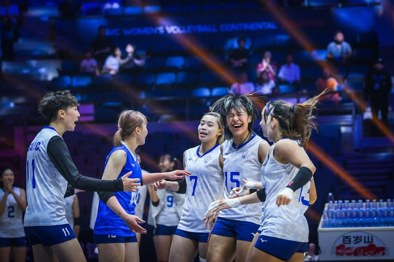 2026年亚洲女排锦标赛✈️中国台北女排成为第6支结束亚锦赛之旅的球队，虽然