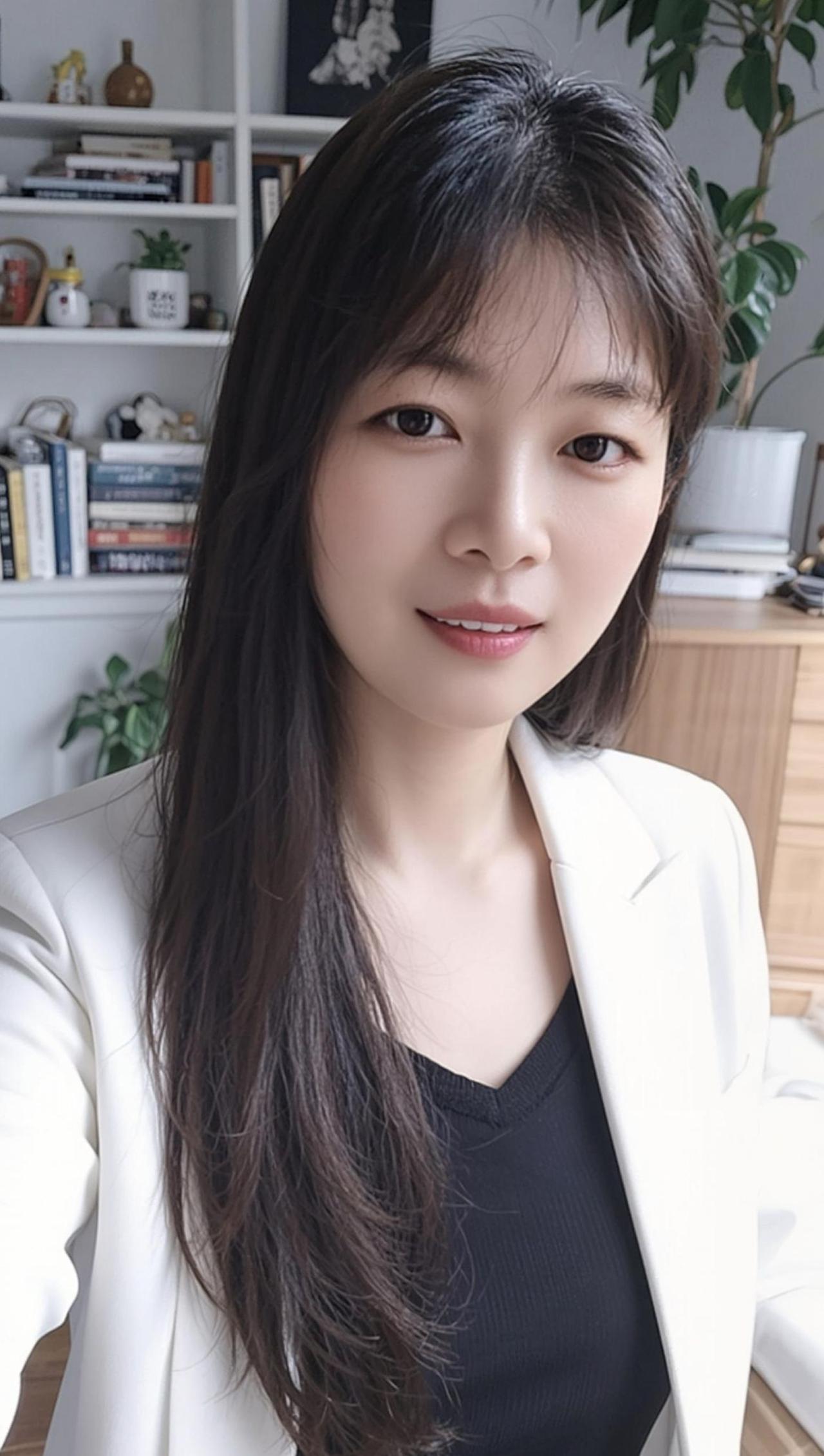 AI素净生活照甜系女孩高颜值热门随拍