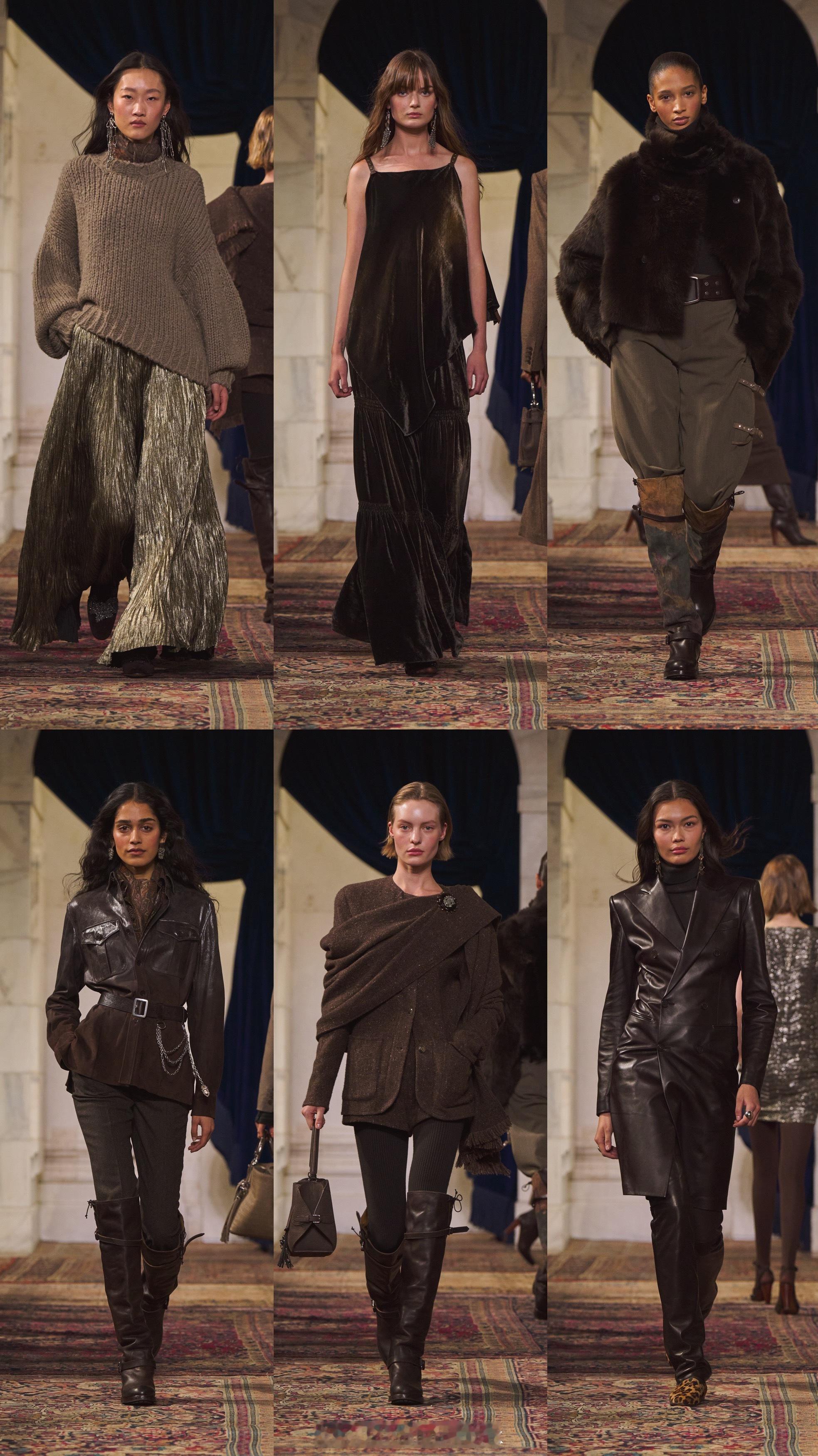 Ralph Lauren 于纽约拉开2026秋季女装系列大秀帷幕。RalphL