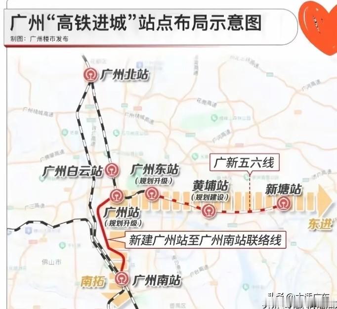 广州市内的这8个高铁站是否有必要全部连通呢？目前，广州的高铁站分布在8个