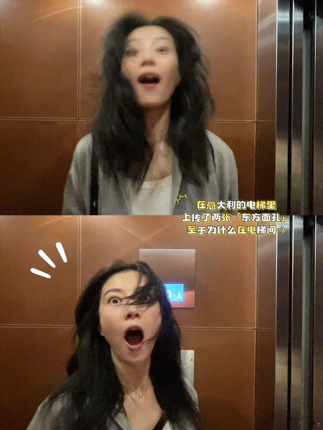 看出来高圆圆很努力在自拍了明明随便拍都美，这种接地气的精致感也太圈粉了！年度最用