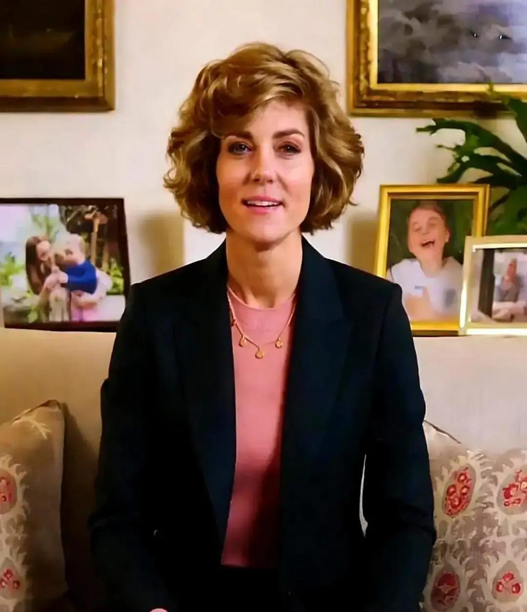 别讨论凯特王妃的新发型好不好看了不管是之前的长发，还是现在的短发，其实都是“假