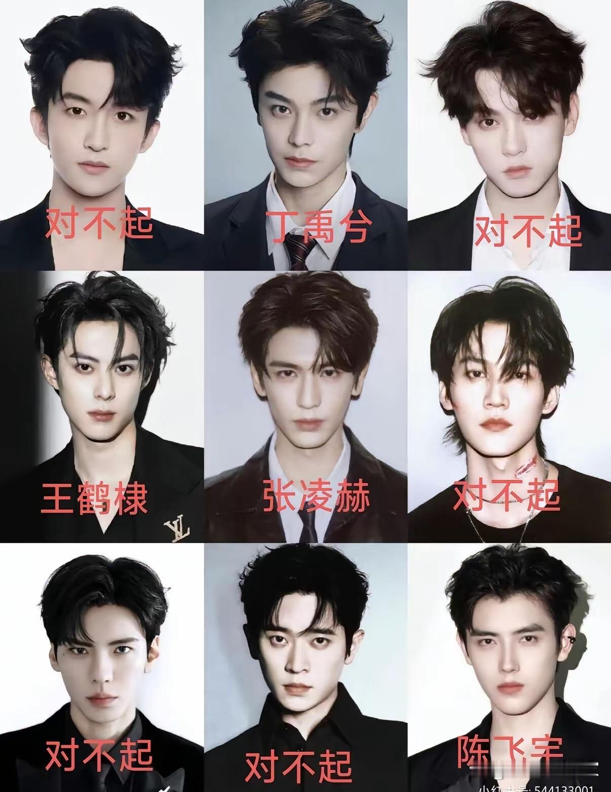 极少看剧不追星，男明星认脸挑战……照片是存的，一搜就有不追星，但应该算认得比