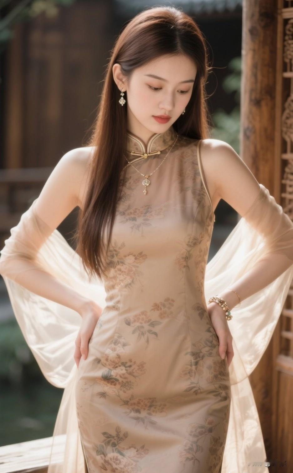 怎样把旗袍穿出高级感