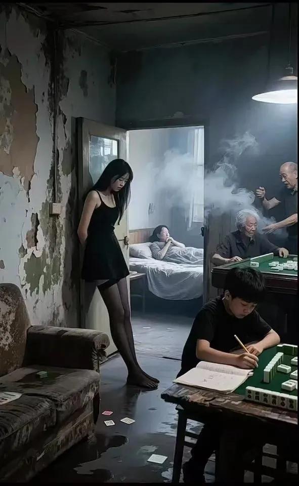 在一个普通的小镇上，生活着一户普通的家庭。这个家庭里有一位生病的母亲，她长期被疾