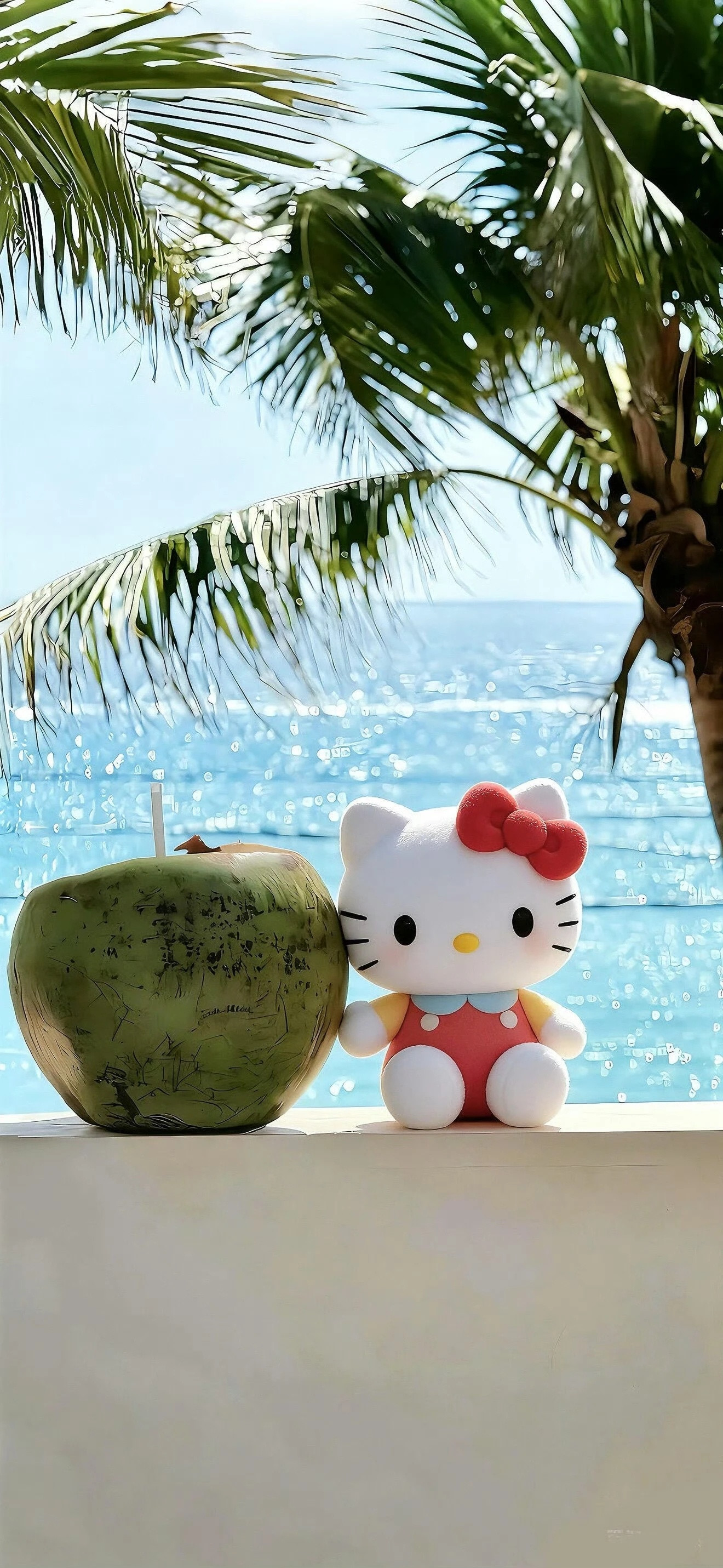 𝙎𝙝𝙖𝙧𝙚｜HelloKitty壁纸属于夏日的HelloKitty