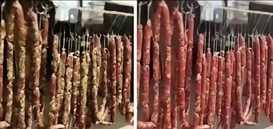 前两天脑子一热，学人家灌香肠，买了好几十斤肉，忙活了一整天。想着能吃上自家做的腊