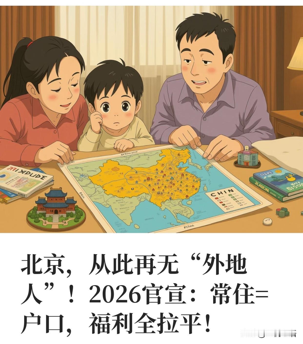 2026新政太顶了！北京从此再无“外地人”！漂泊的打工人终于被看见啦！根