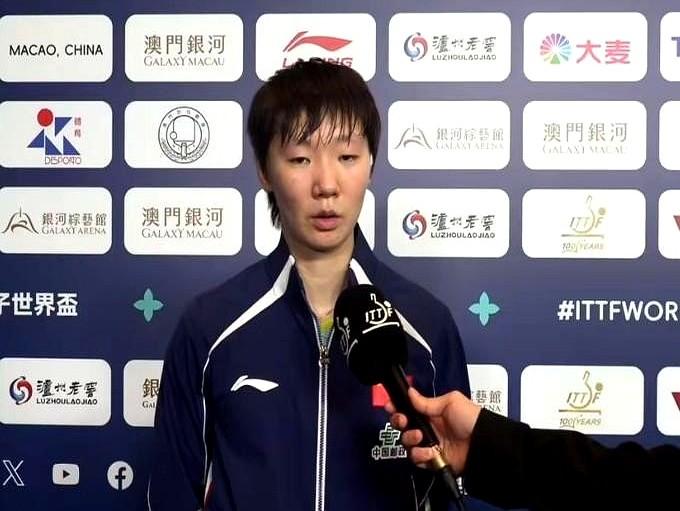 王曼昱这回真把困难准备足了！澳门世界杯开打，王曼昱首战3比0轻松拿下，三局比