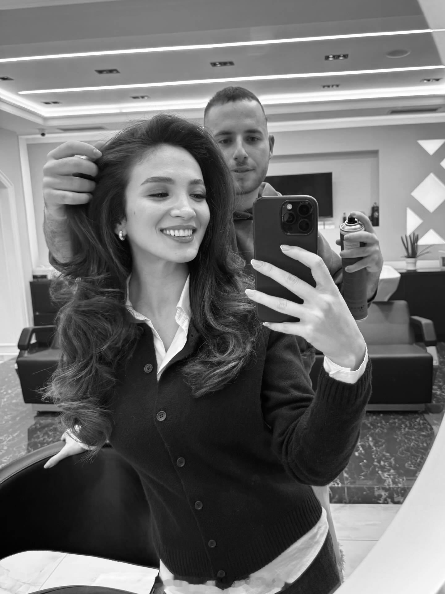 王室王室阿尔巴尼亚王室莱卡王子的小三去做头发，他俩今年应该会结婚？