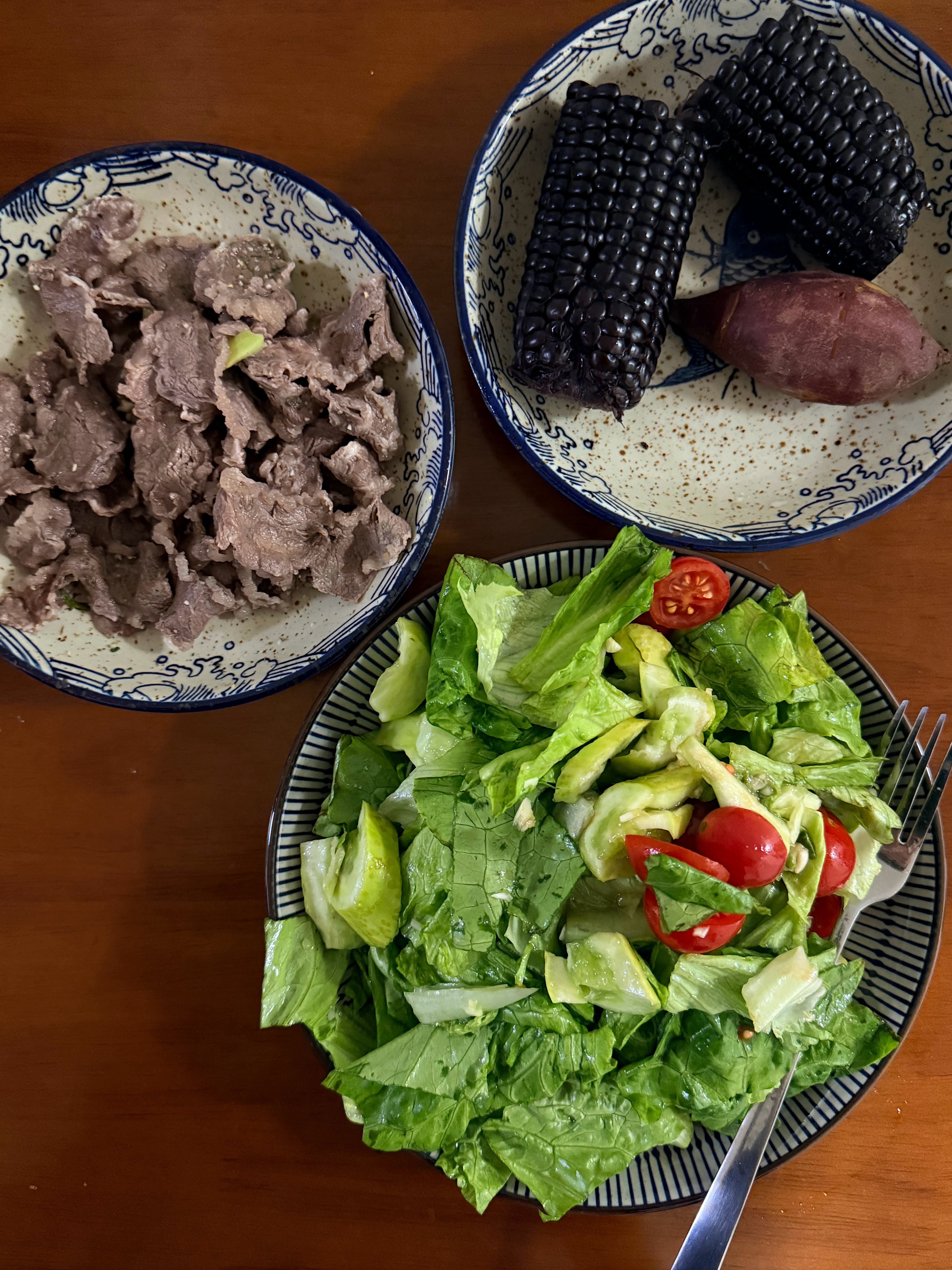 晚饭吃的啥？今天牛肉8折，直接囤了说好减脂的来打卡了，第5️⃣0️⃣天生活手记减