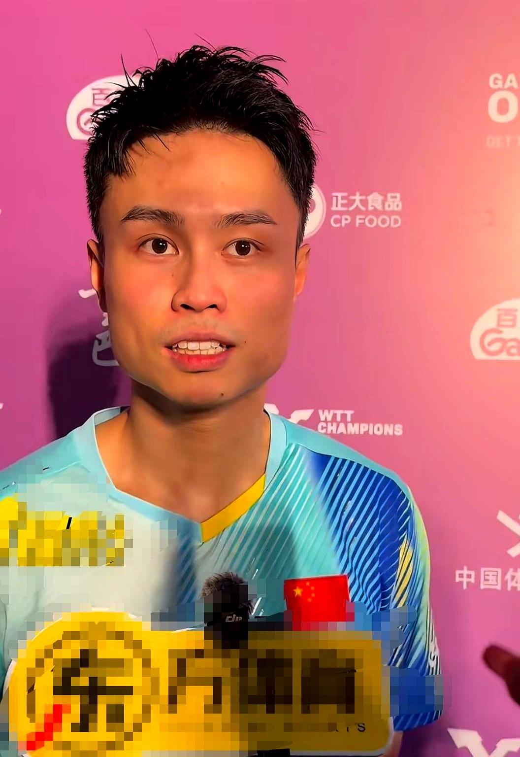 周启豪刚赢下国乒内战第一句话，直接堵死所有问签运的记者。3比1拿下黄友政，他