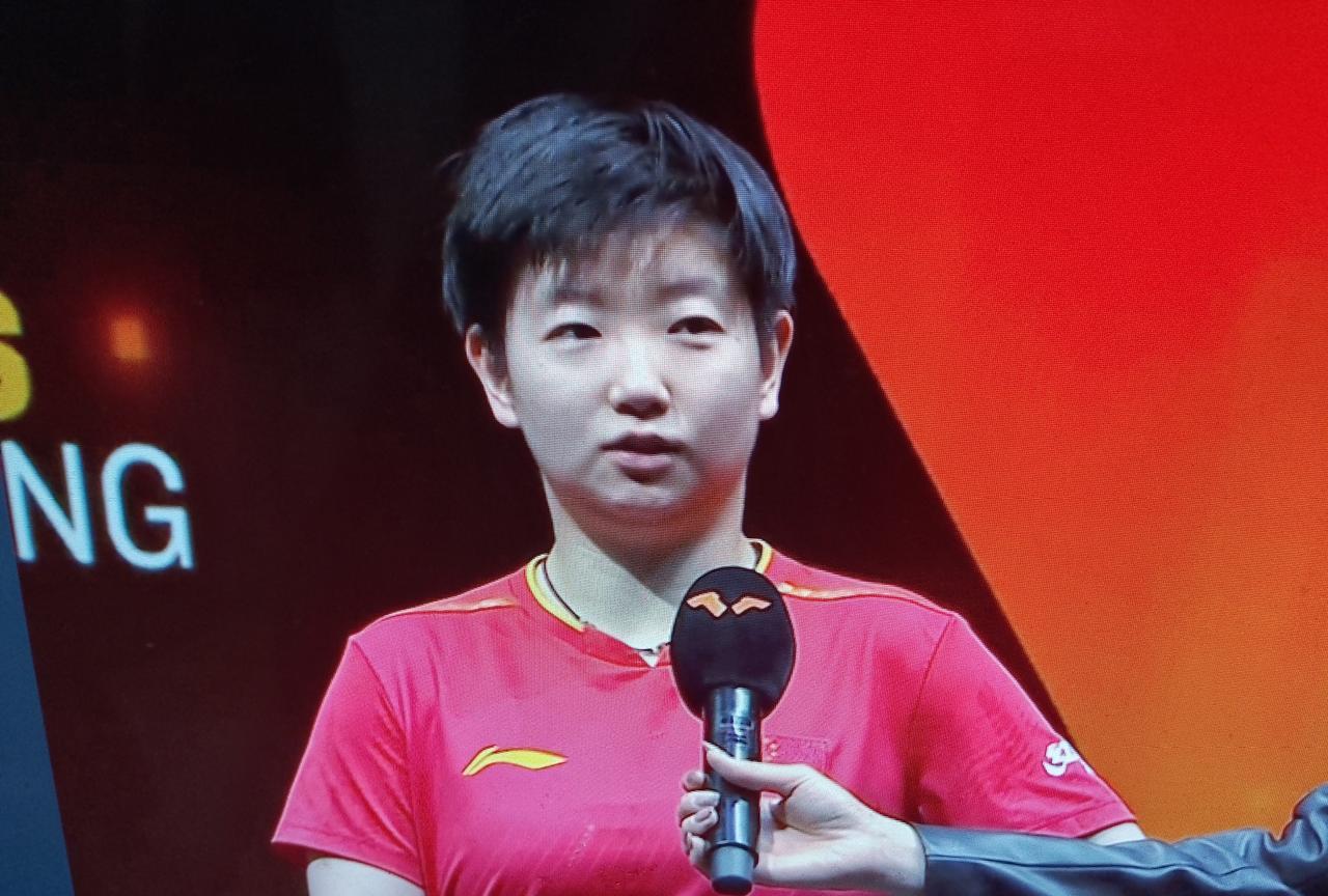 多哈冠军赛，孙颖莎大概率不会去参赛。有人说，外网上的孙颖莎参赛的名字已经被拿下