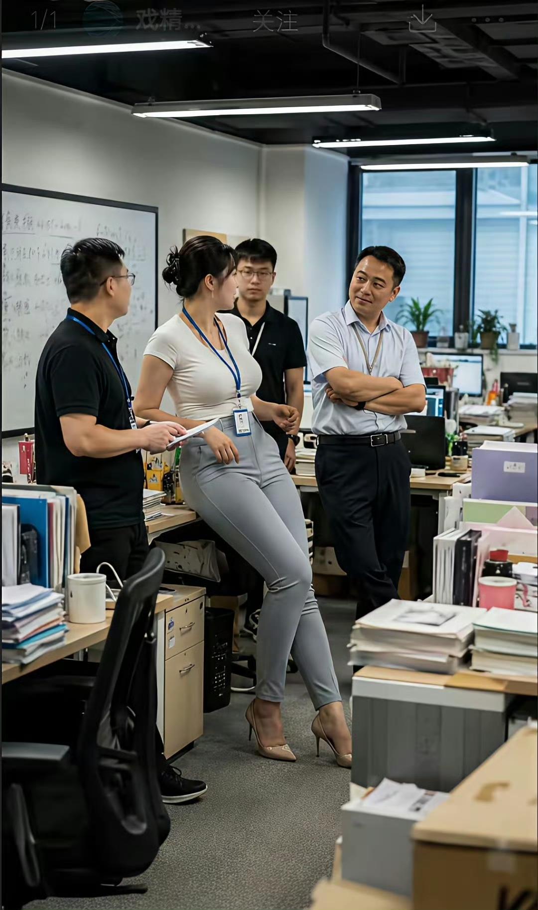 大家能看出谁是领导吗？