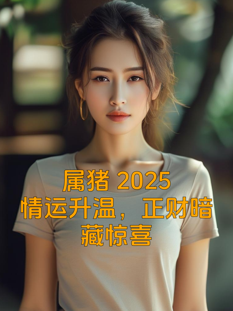 属猪2025：情运升温，正财暗藏惊喜