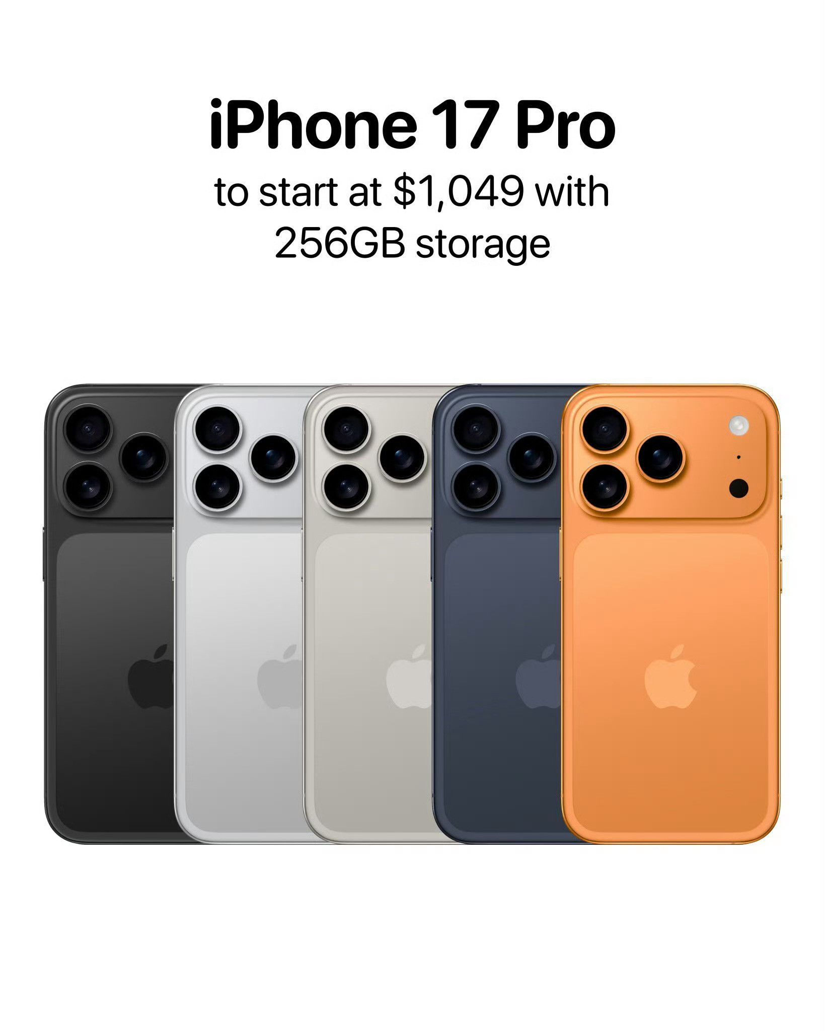 橙色版iPhone17Pro机模还是别套壳吧，不然有点难看。但又有多少人会不戴