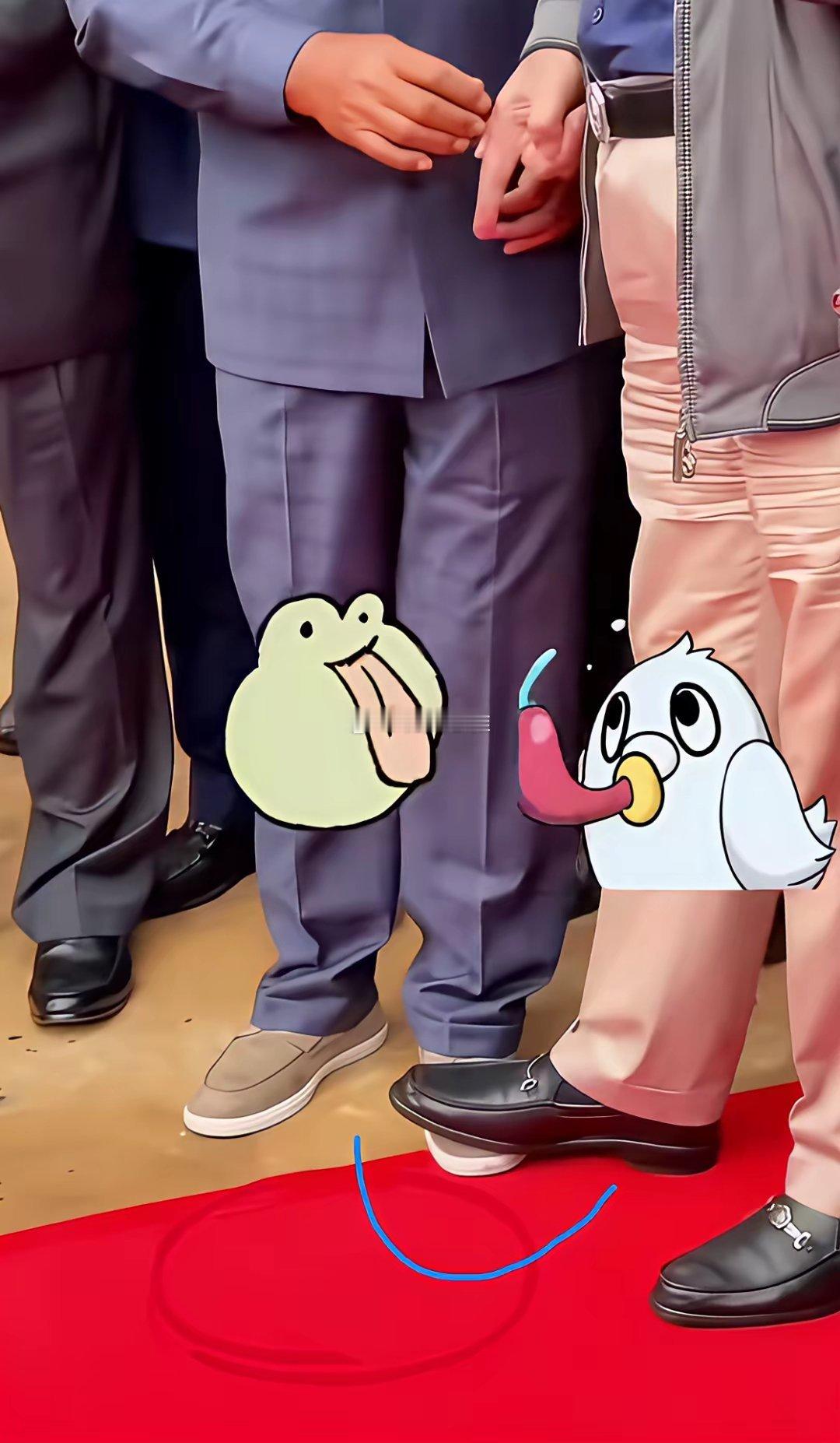 这双鞋子会不会被送到博物馆？柬埔寨的人情世故都做到这种地步了吗？​​​