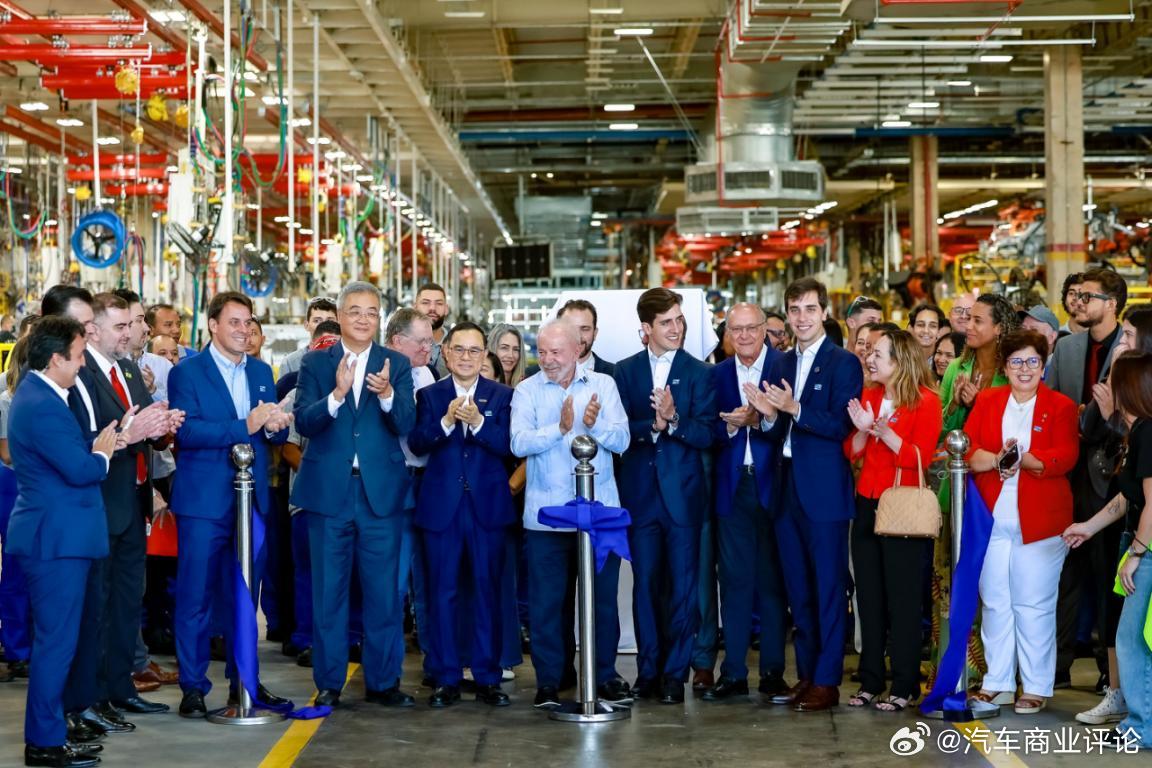 3月26日，长安汽车与合作伙伴CAOA集团共同开启了巴西汽车工业的新篇章：位