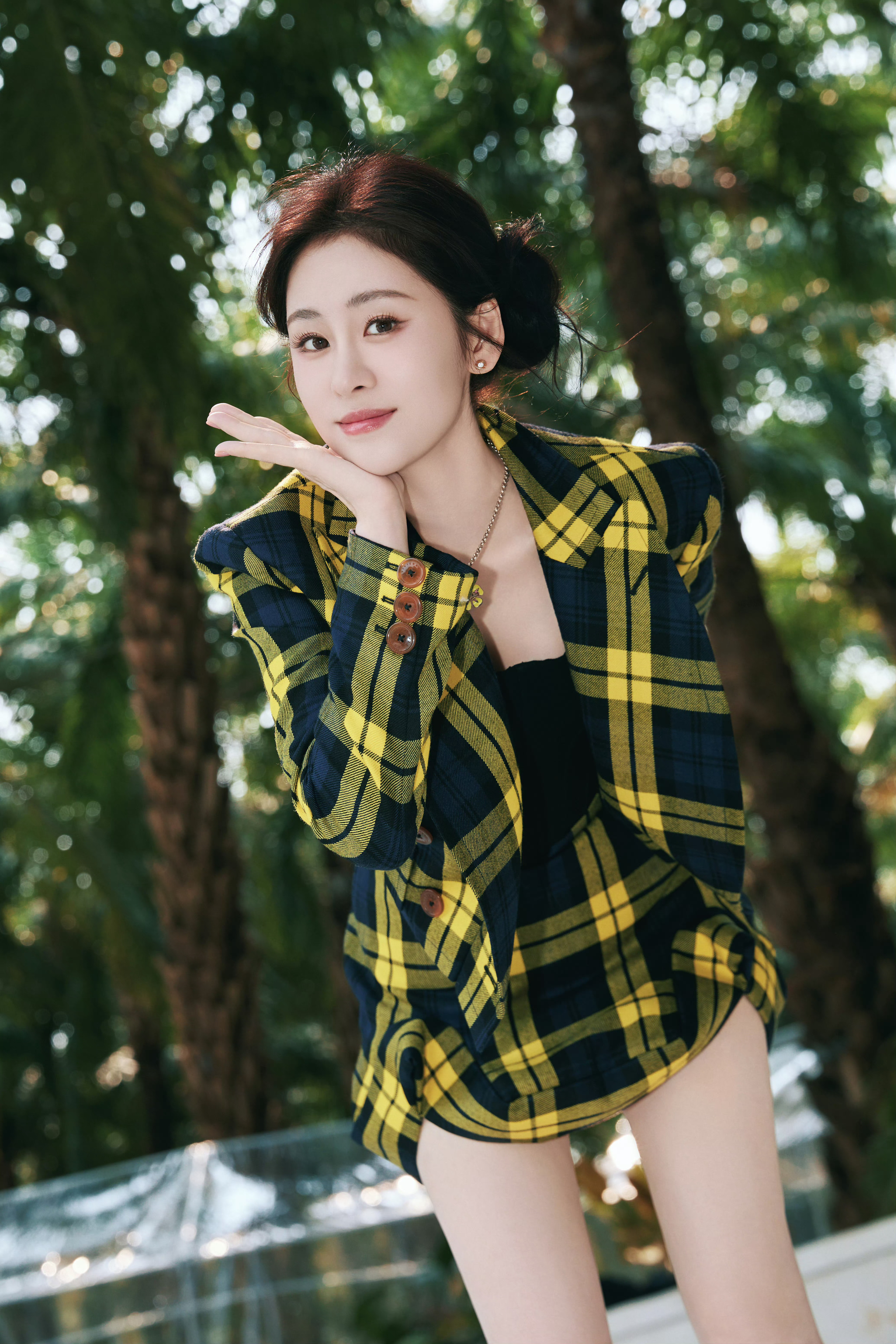 张碧晨🎵音你而来新造型，美腿绝了音你而来3